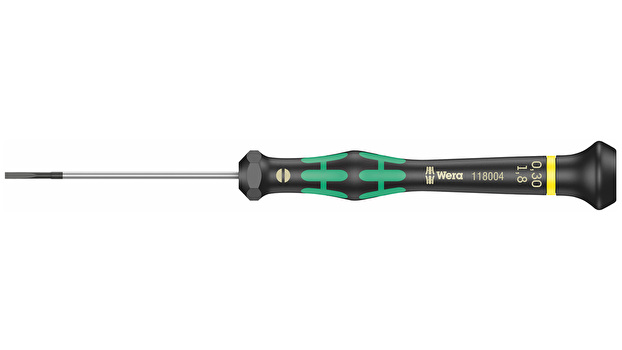 Wera Kraftform Micro Screwdriver - Flat Head - 0.3 x 1.80 x 60mm