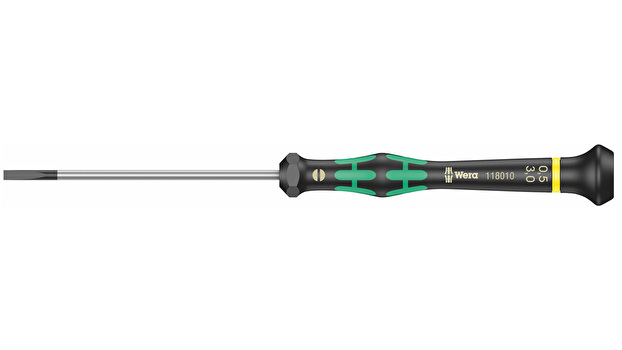 Wera Kraftform Micro Screwdriver - Flat Head - 0.5 x 3 x 80mm