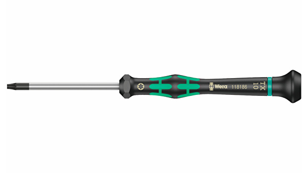 Wera Kraftform Micro Screwdriver - Torx Head - TX10 x 60mm