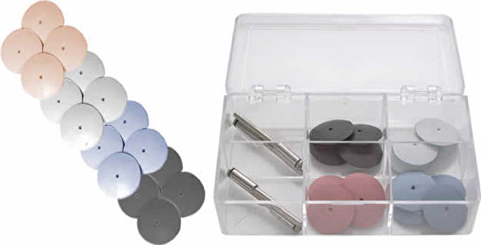 MusicMedic Silicone Polishing Wheels - 20 Piece Assortment