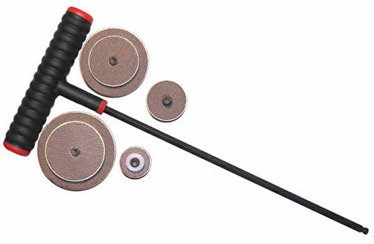 MusicMedic Six Tone Hole Files and Handle Set - Medium Grit