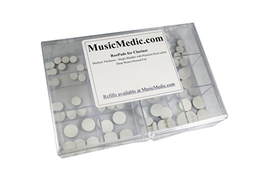 MusicMedic RooPads for Clarinet - Assortment - 100 Pads in Box
