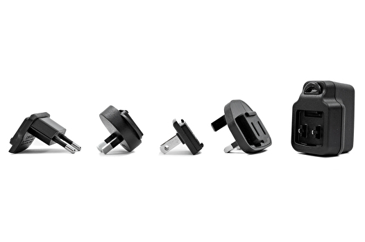 USB Power Supply International Plugs for MusicMedic Flexi-Nova Leak Lights