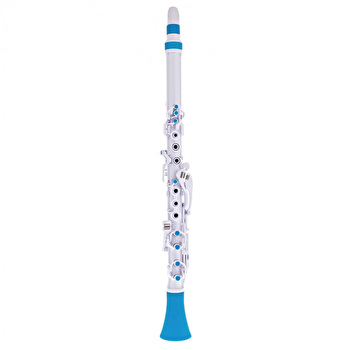 Nuvo Clarineo 2.0 in White with Blue Trim