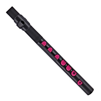 Nuvo TooT in Black with Pink Trim - Latest Model with Silicone Keys