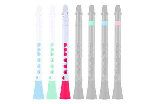 Nuvo DooD in White with Pink Trim