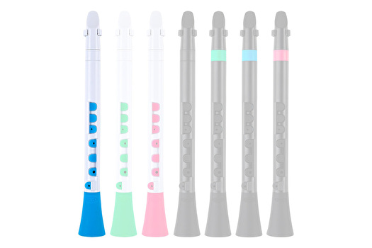 Nuvo DooD in White with Blue Trim