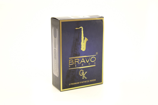 Bravo GK Synthetic Tenor Saxophone Reeds Box of 5 - Strength 3.5