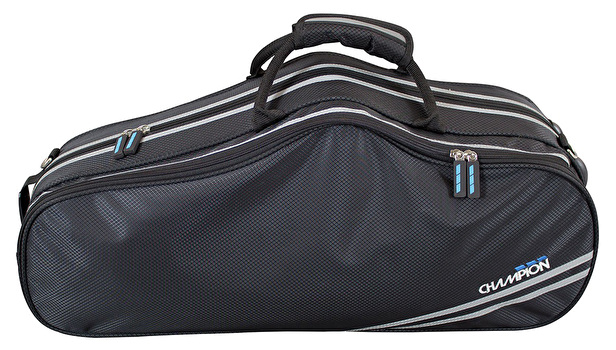 Champion Shaped Alto Saxophone Case - Black