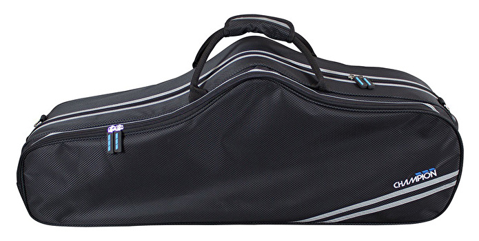 Champion Shaped Tenor Saxophone Case - Black