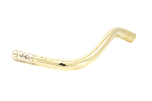 Mouthpipe and Receiver Raw Brass - Besson 982 EEb Tuba