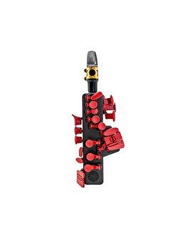 Odisei Travel Sax 2 Digital Saxophone - Red Brick
