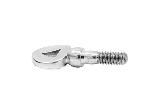 Neck Tightening Screw Stone Series - Silver Plate