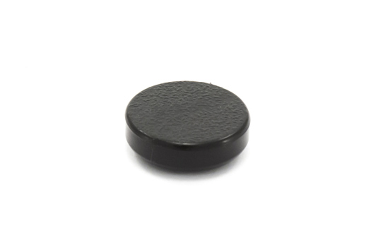 Thumbrest Button Black Plastic